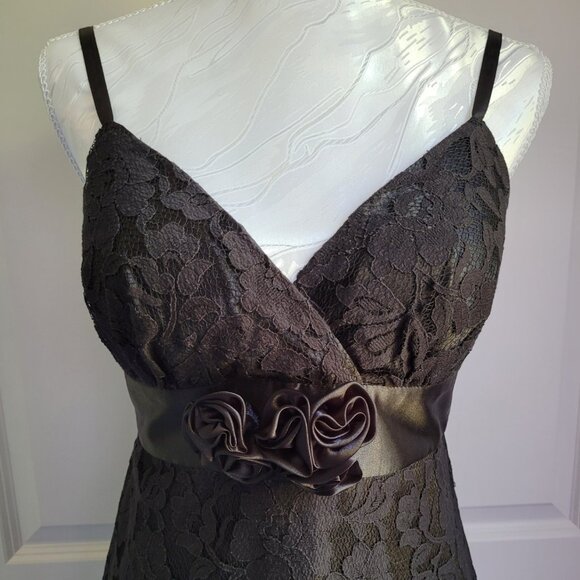 Smart Set little black lace dress size 7 - Picture 3 of 10